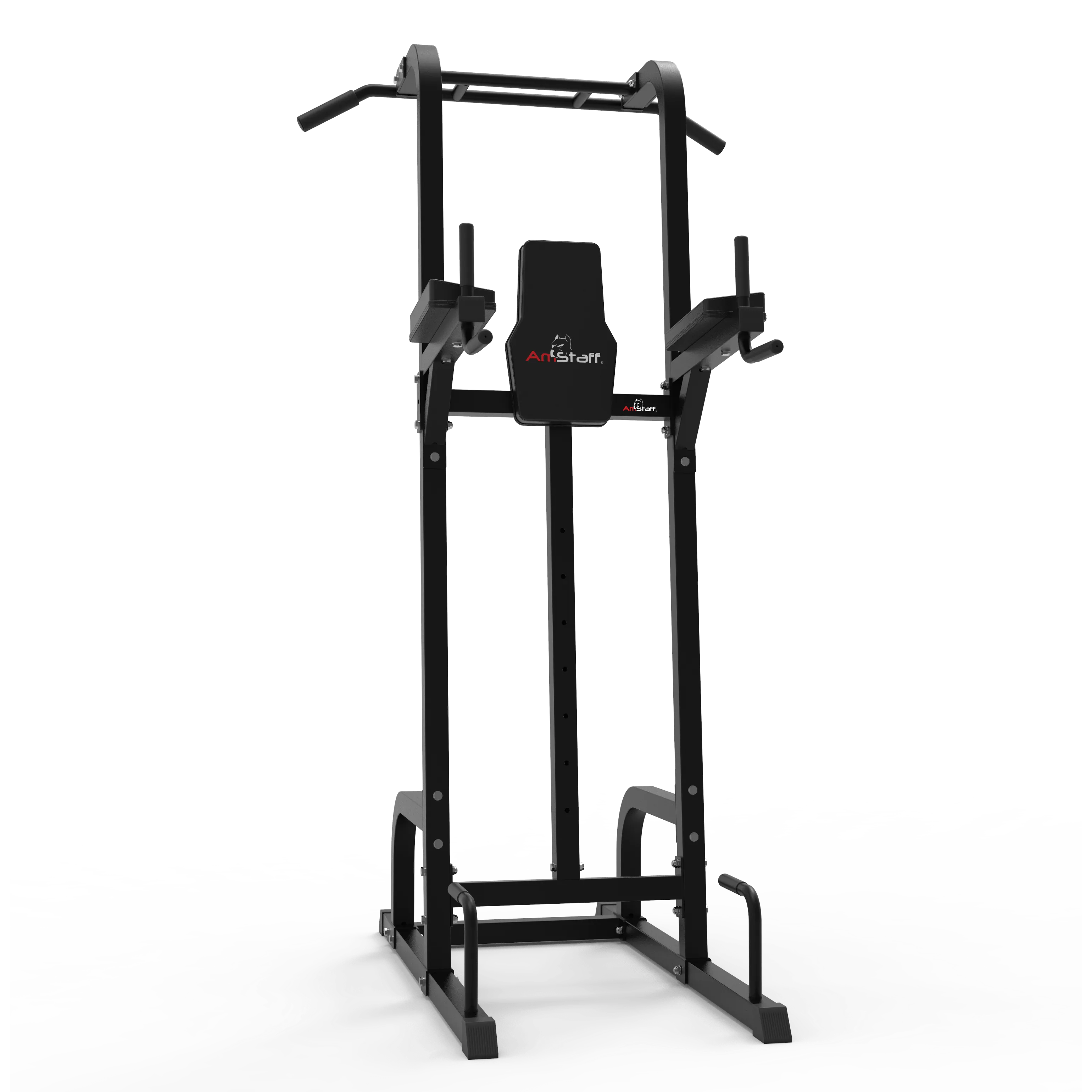 AmStaff DF2421 Power Tower Vertical Knee Raise Dip Station w/ Situp Bench