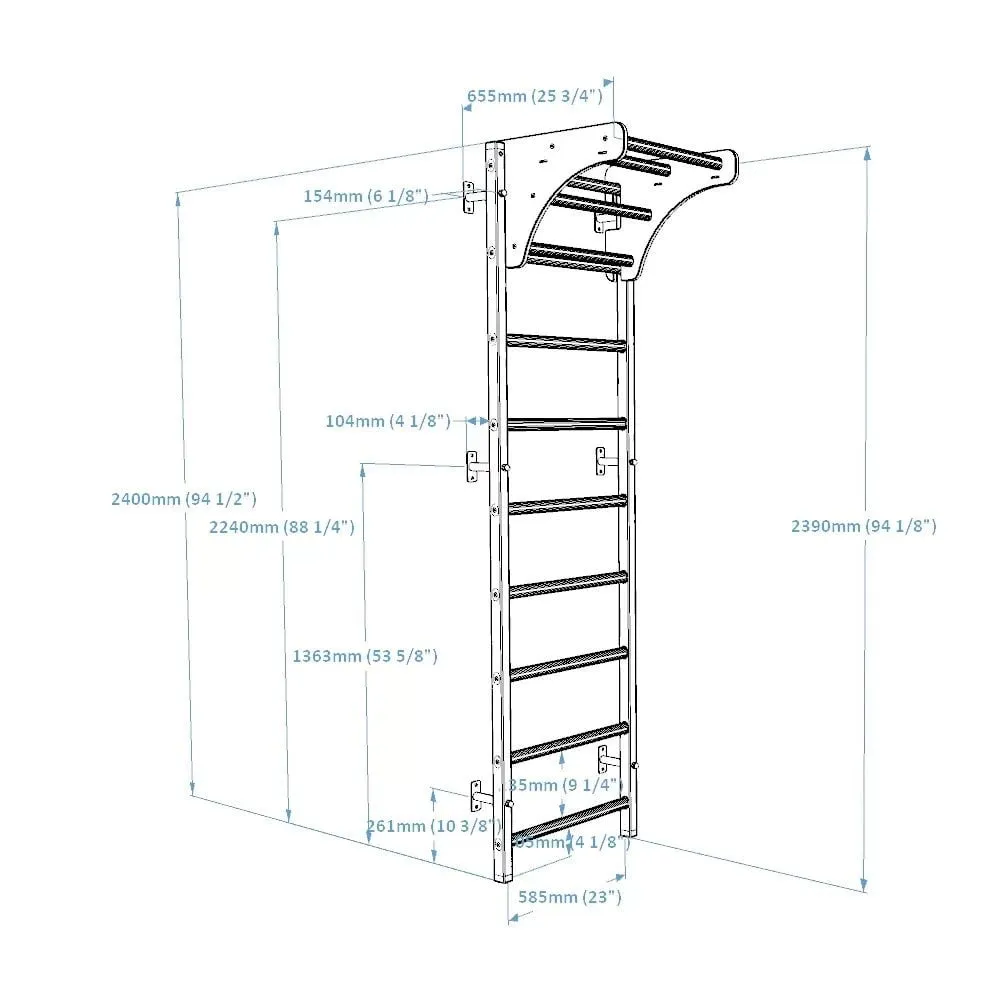 BenchK Stall Bars 711B