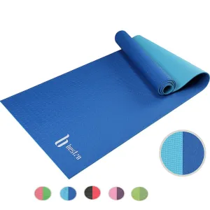 Bestzo HPE Yoga Mats-72"x 24" Extra Thick 1/4" Exercise and Workout Mat for Yoga Fitness, New Material HPE Exercise Mat ( Carrying Strap)