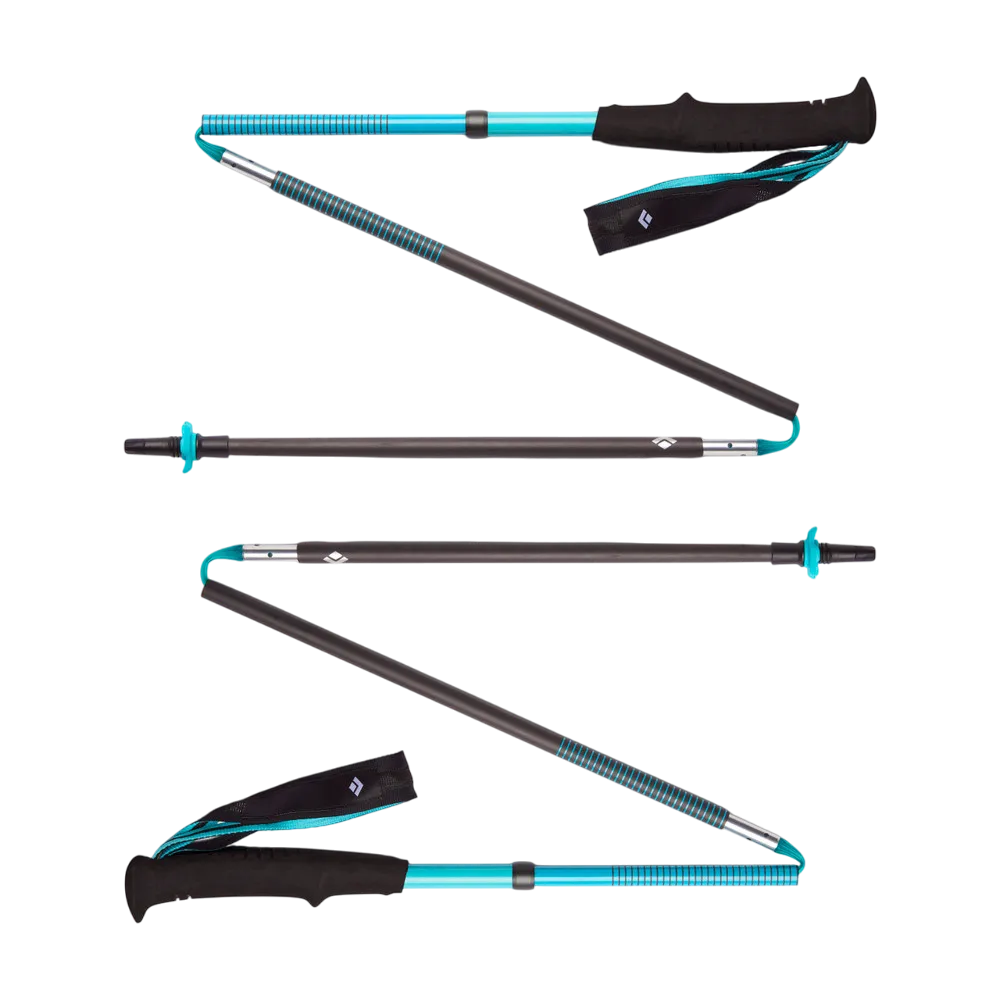 BLACK DIAMOND - Women's Distance Carbon Z Trekking/Running Poles