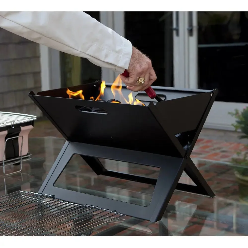 Black Notebook Charcoal Grill