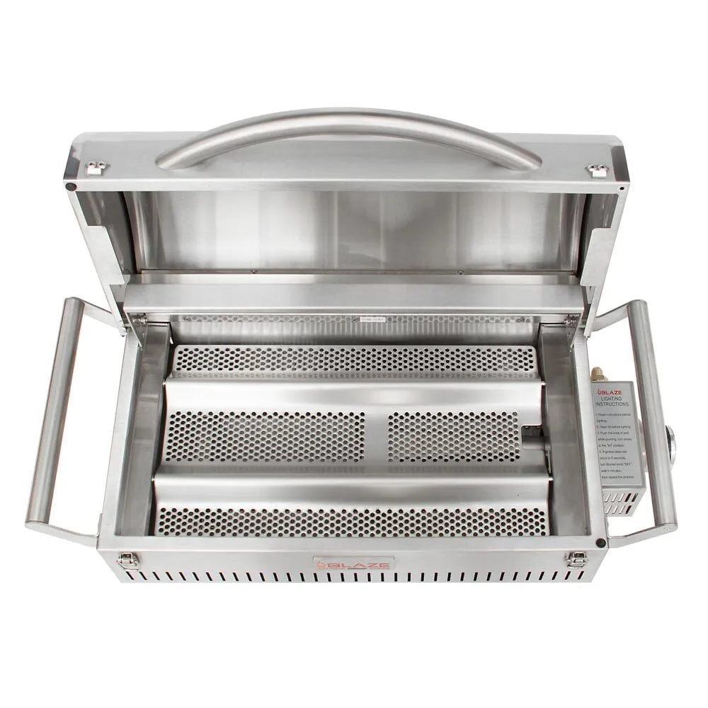 Blaze Grills BLZ1PROPRTMGLP Blaze Marine Grade 316L Professional "Take It Or Leave It" Portable Grill