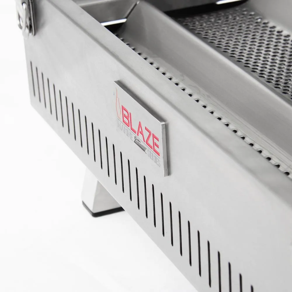 Blaze Grills BLZ1PROPRTMGLP Blaze Marine Grade 316L Professional "Take It Or Leave It" Portable Grill