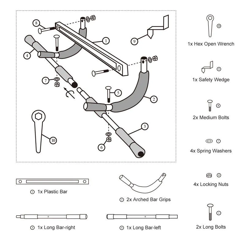 Door Frame Pull Up Bar