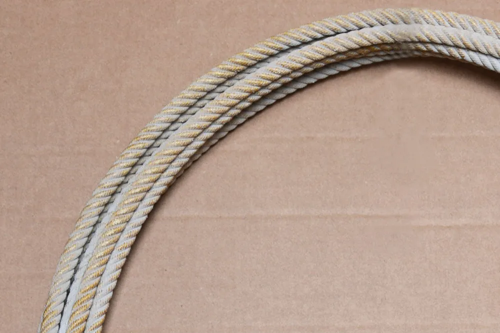 DUB GRANT Calf Rodeo Rope White 3 Type Poly