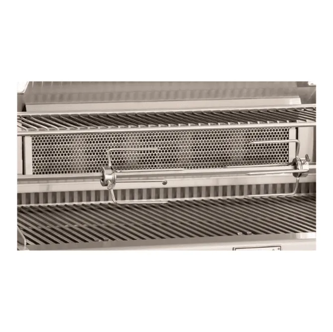 Fire Magic Aurora A430s 24-Inch Propane Gas Freestanding Grill w/ Backburner, Rotisserie Kit and Analog Thermometer - A430S-8EAP-61