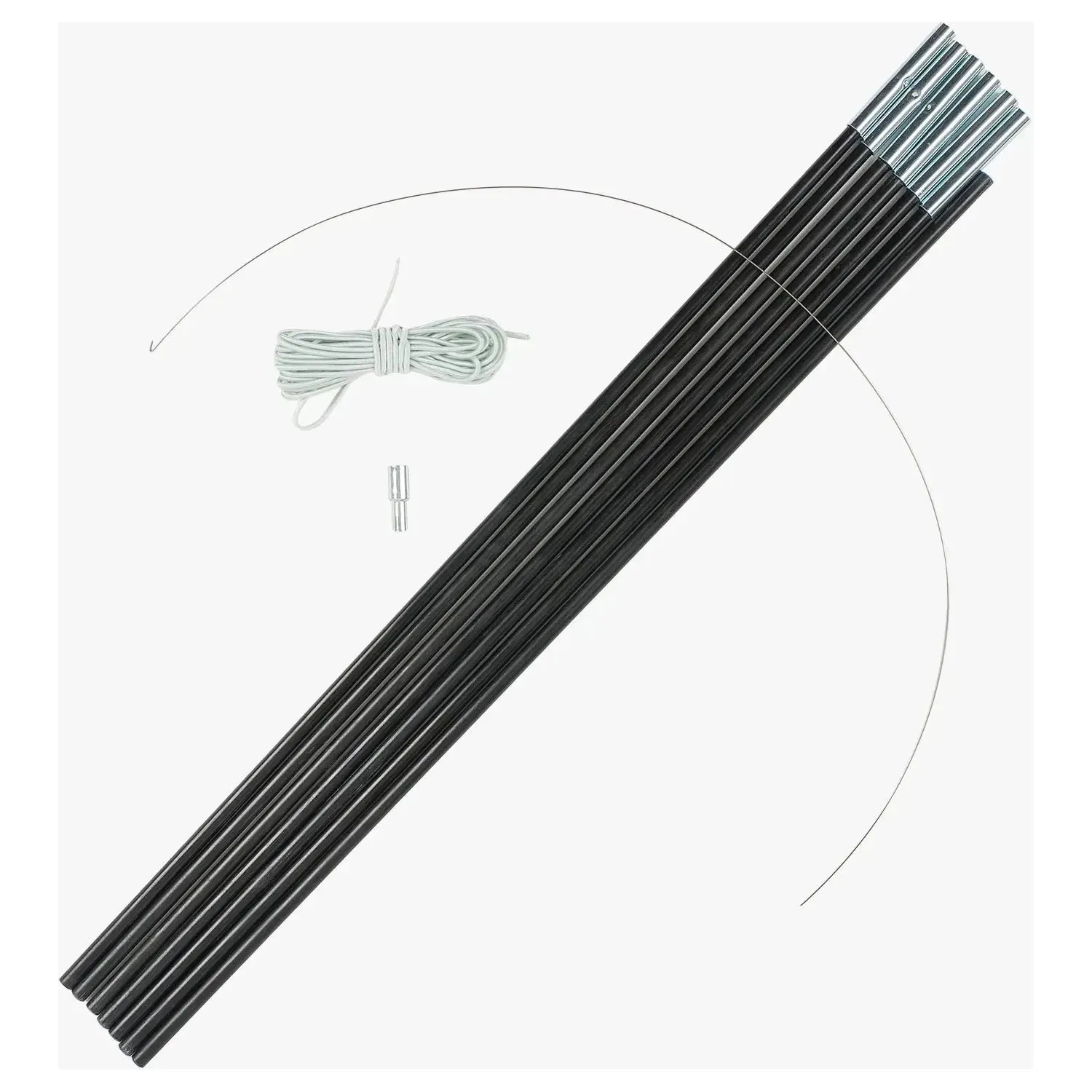 Highlander Fibreglass Tent Pole Kit - 8.5mm