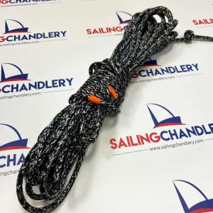 ILCA 6mm Mainsheet With 90˚ Marker Black