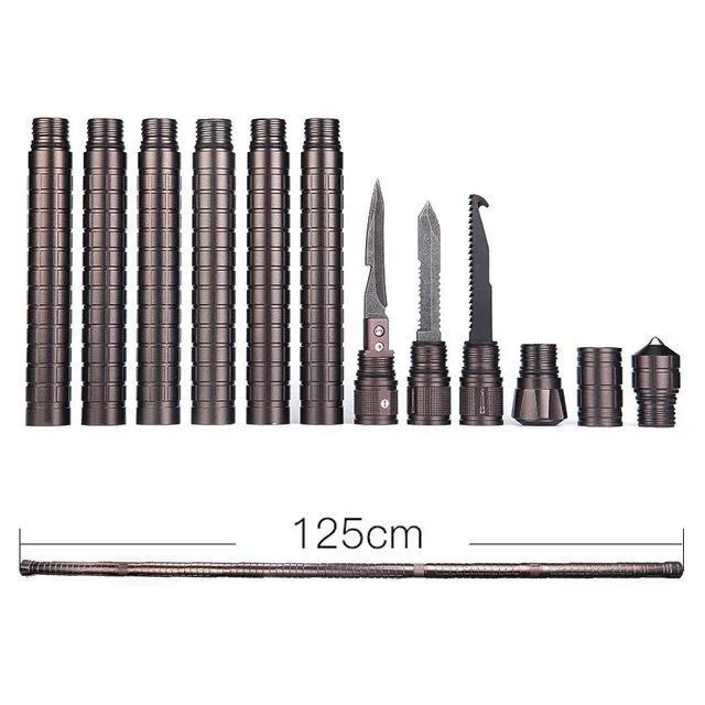 Multi-Tool Self-Defense Staff