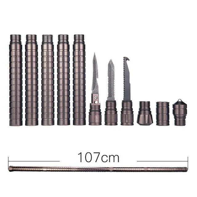 Multi-Tool Self-Defense Staff