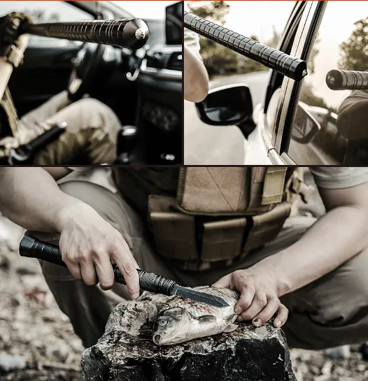 Multi-Tool Self-Defense Staff