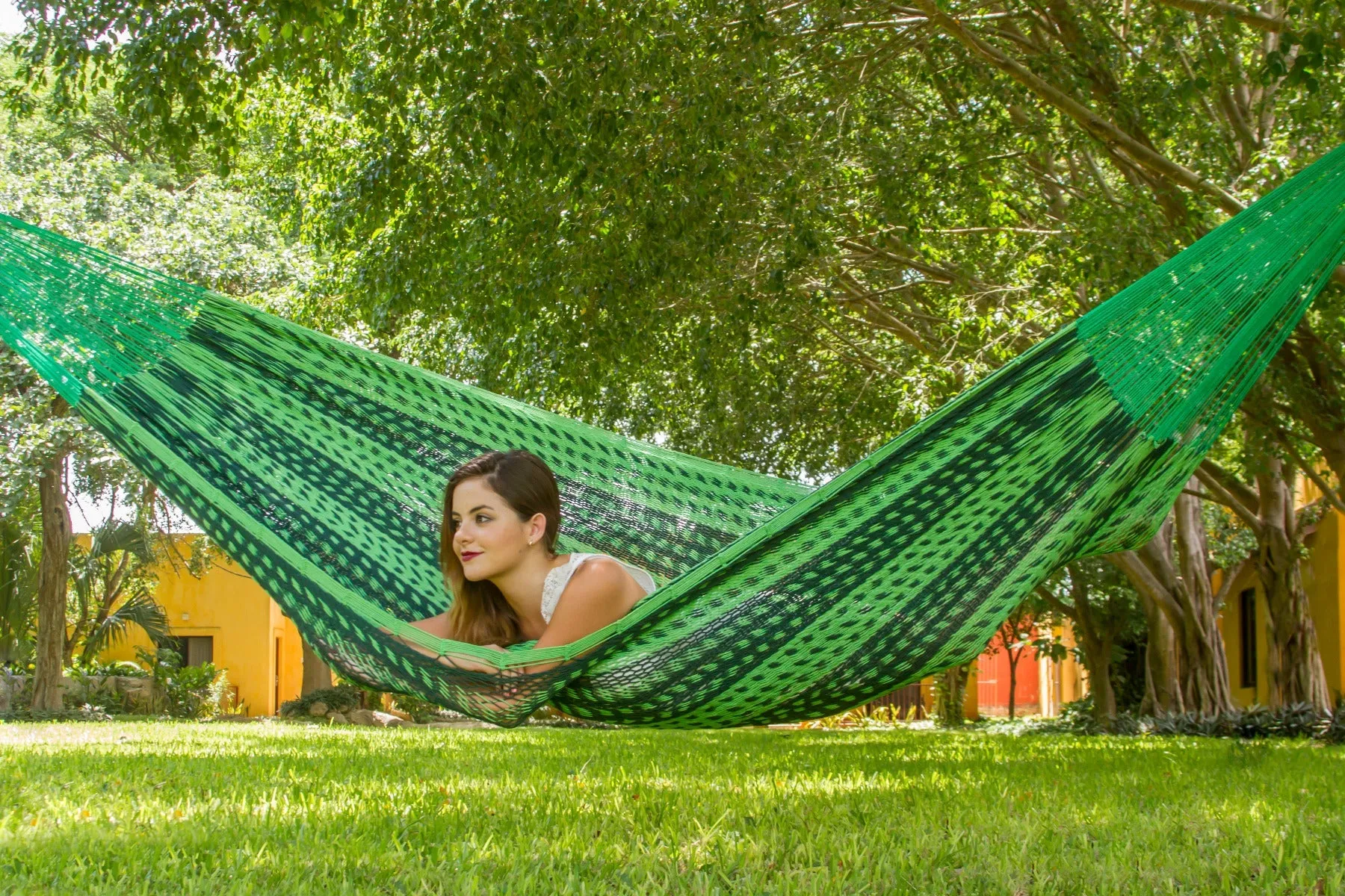 Outdoor Cotton Mexican Hammock King Size - Jardin
