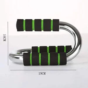 Pair Of S-Shaped Push Up Stand Tj-9 Green