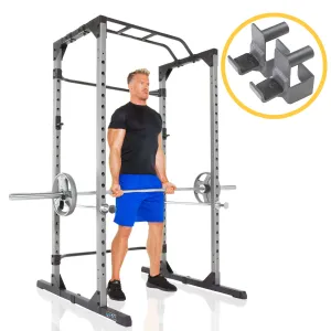 Squat Rack Power Cage w/ J-Hooks Ultra Strength 800lb