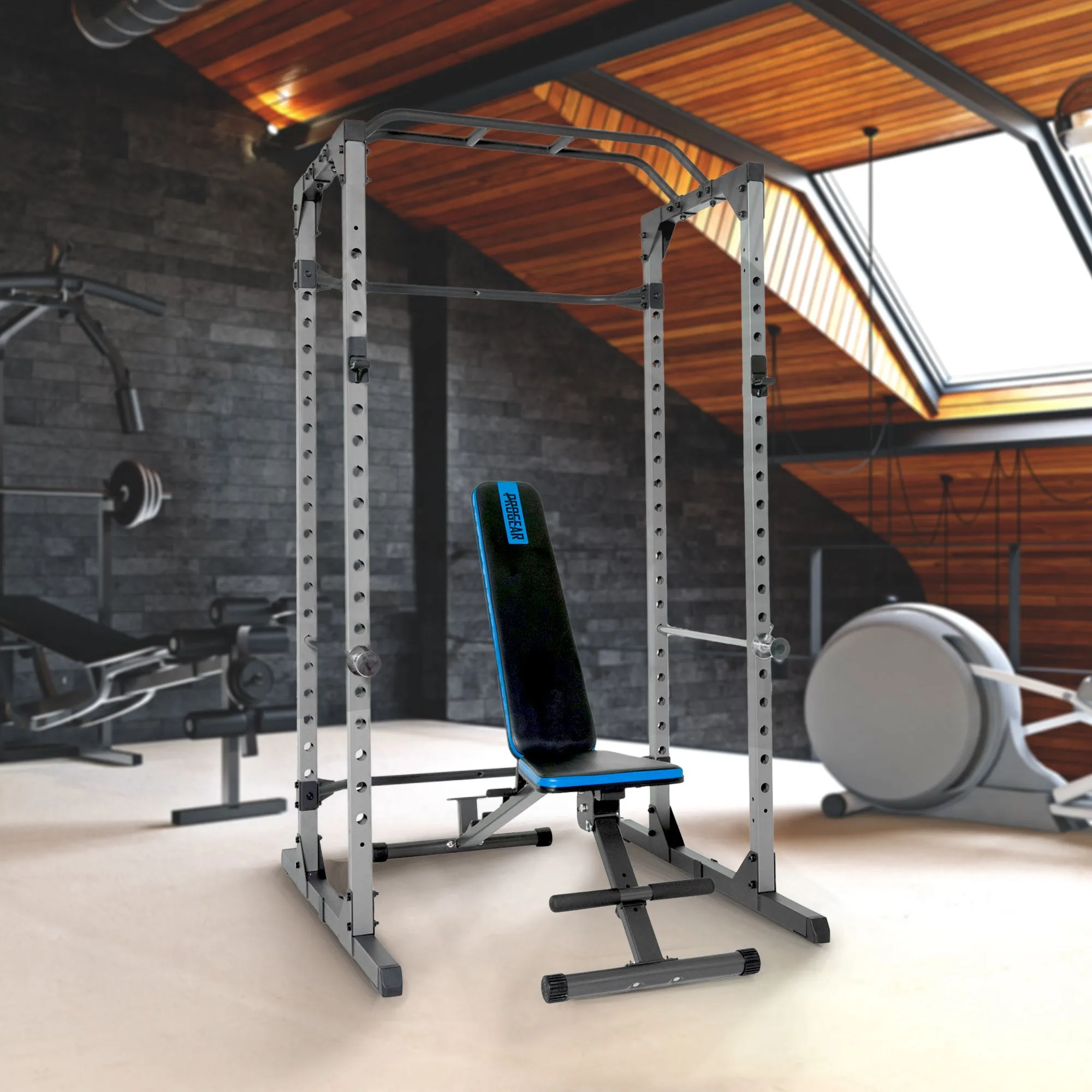 Squat Rack Power Cage w/ J-Hooks Ultra Strength 800lb