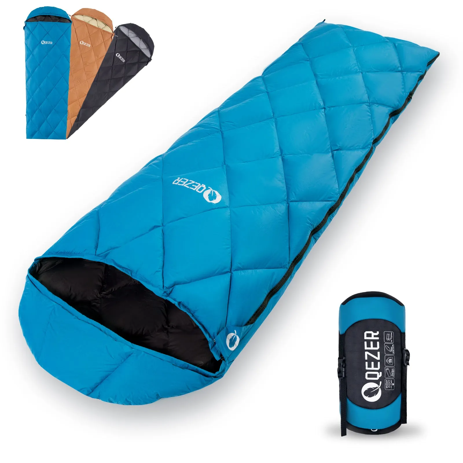Summer Rectangular Sleeping Bag(QDE-380)