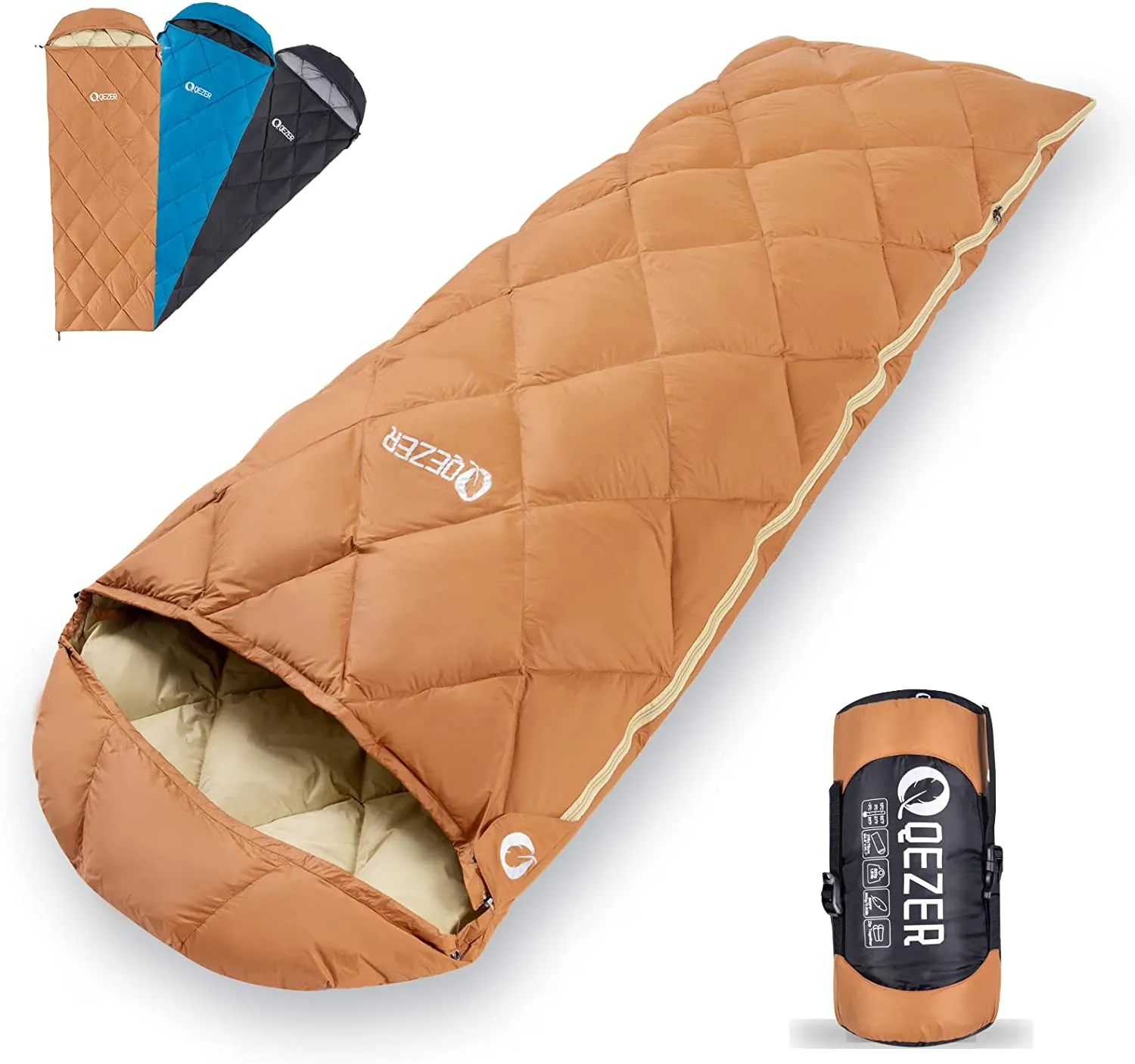 Summer Rectangular Sleeping Bag(QDE-380)
