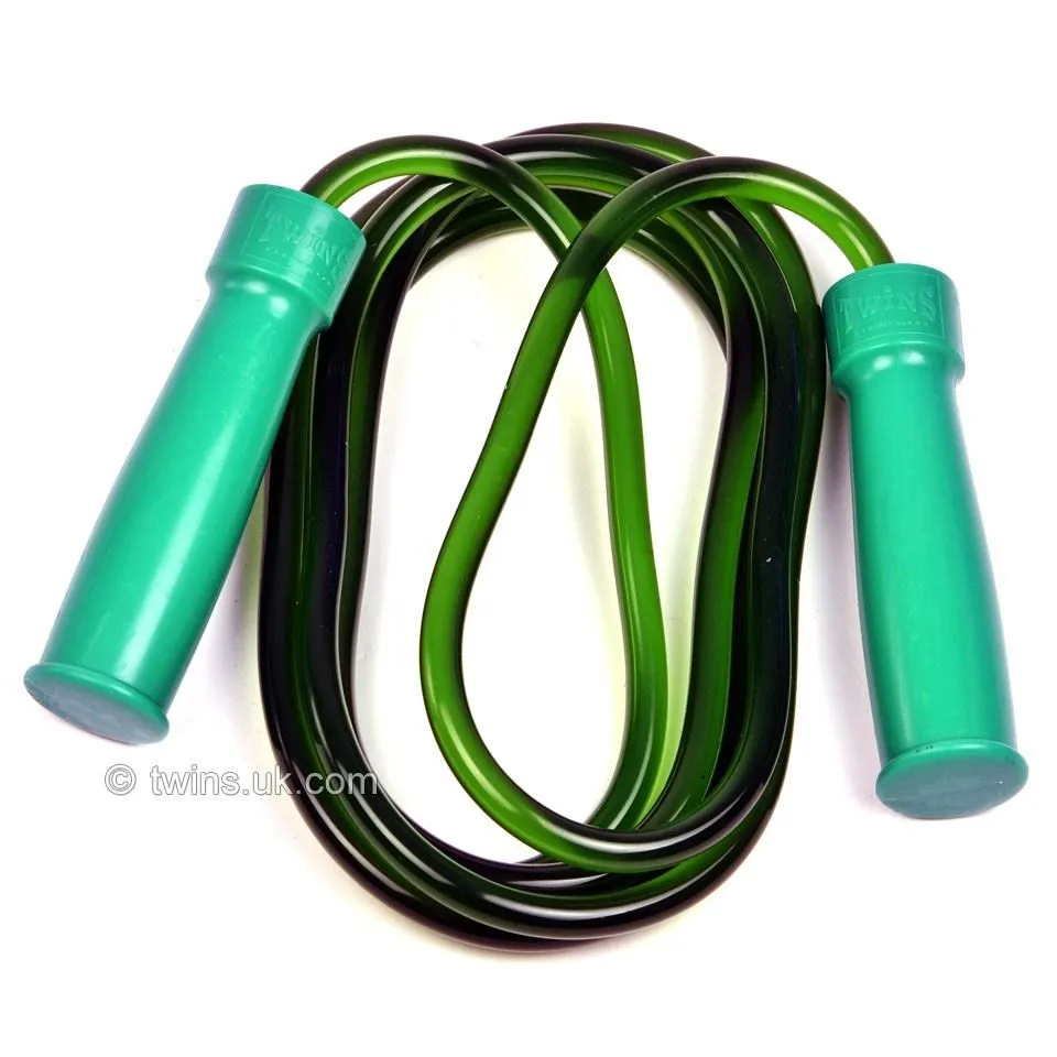 Twins Heavy Rubber Bearing Skiping Rope