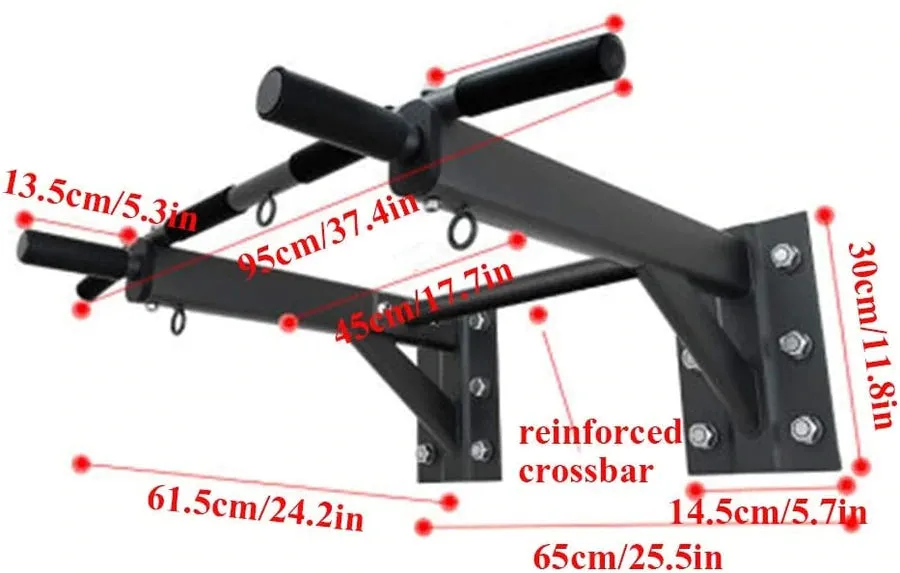 Wall Mounted Pull Up Bar - 8kg