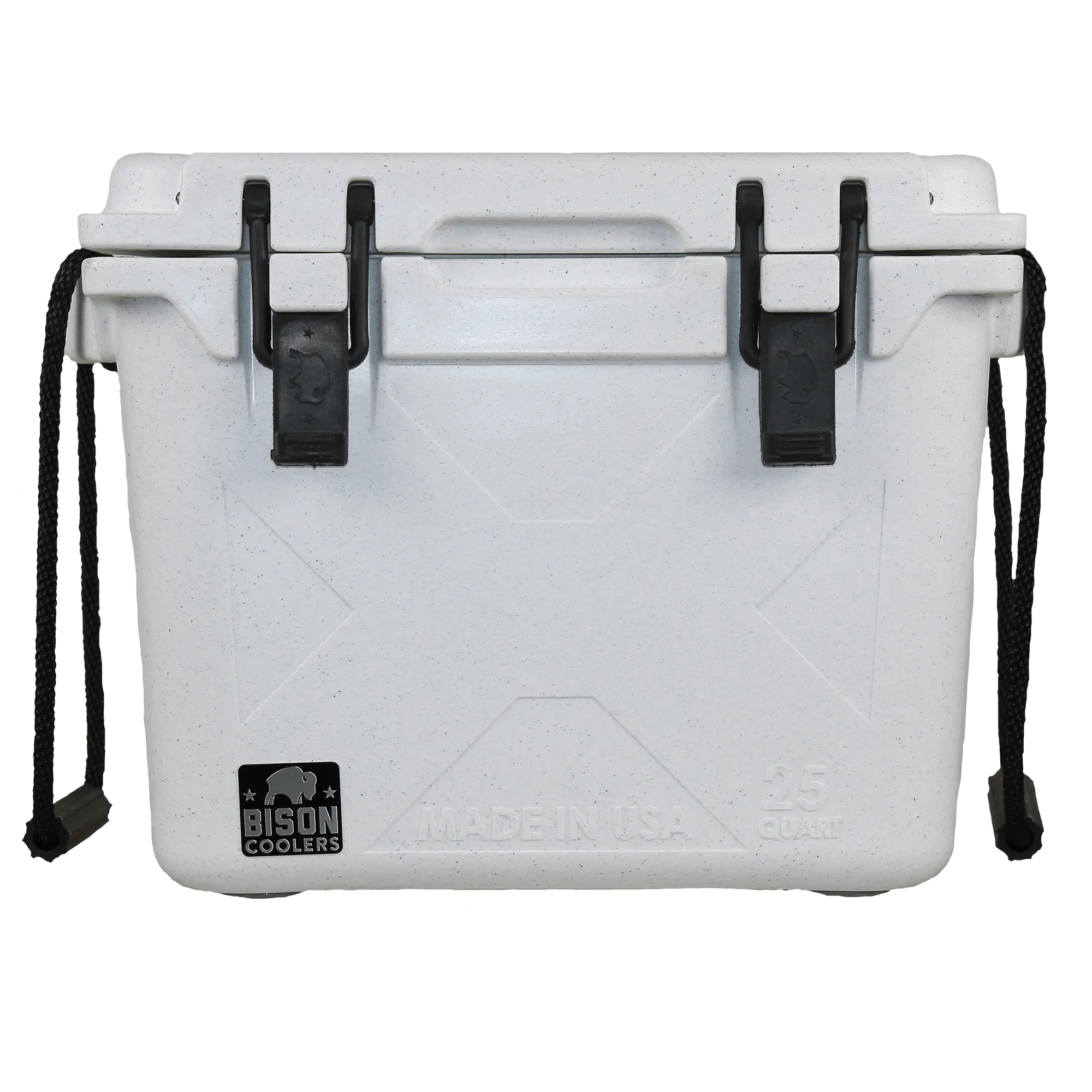White 25 QT Bison Cooler