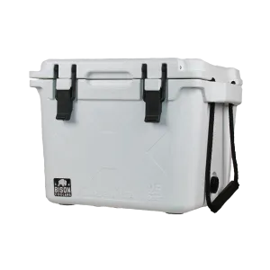White 25 QT Bison Cooler