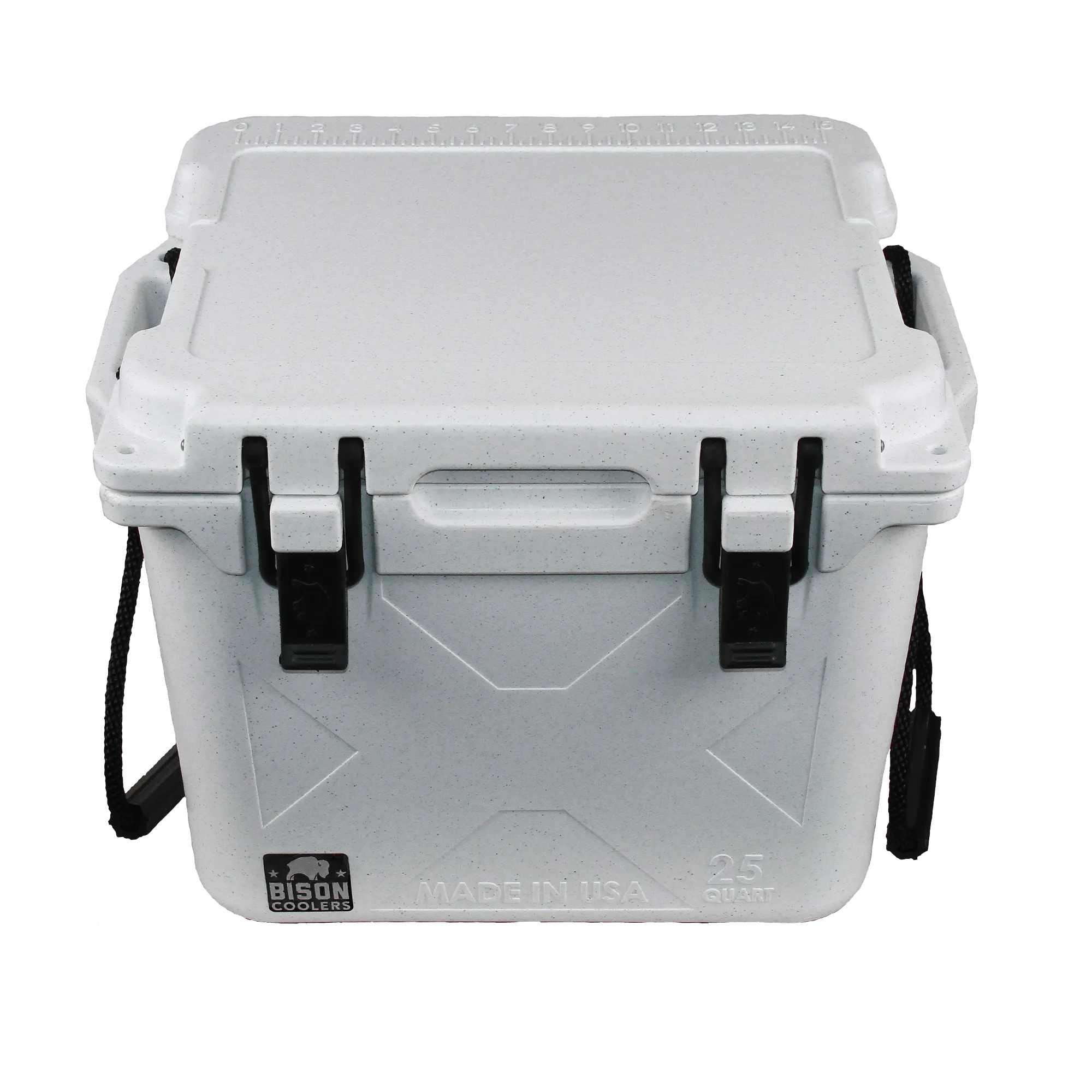 White 25 QT Bison Cooler