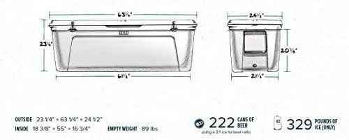 YETI Tundra 350 Cooler White
