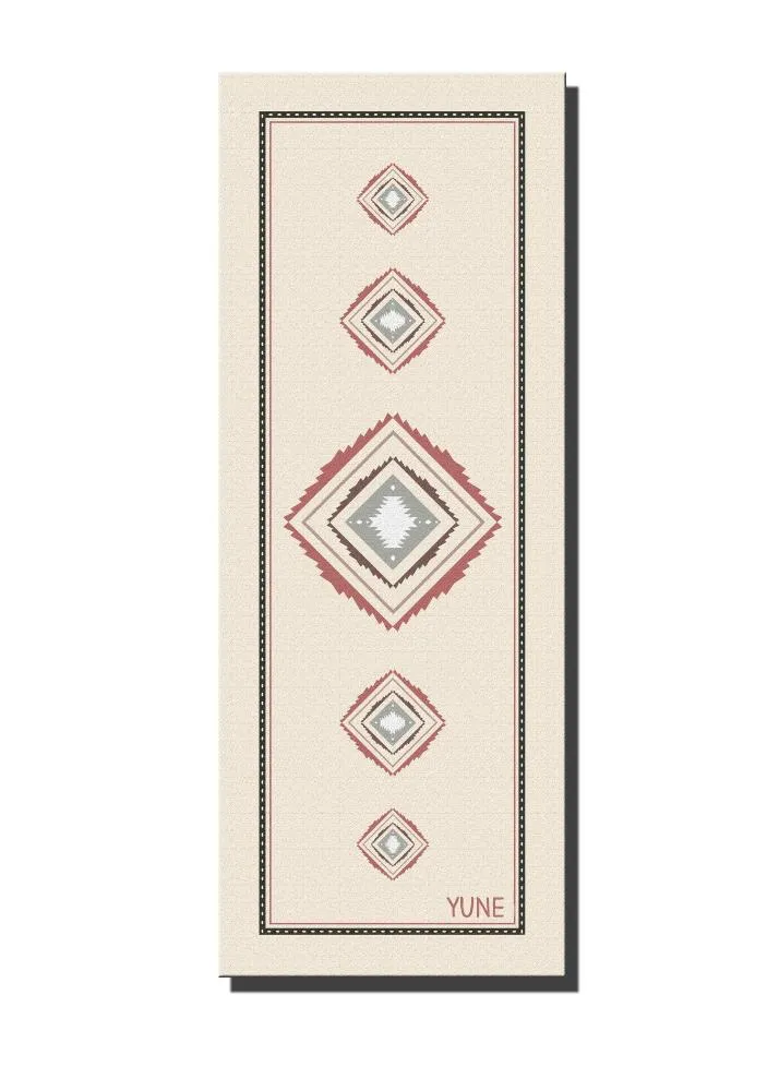 Yoga Mat | 6mm Thick | Beige| Non-Slip | Eco Friendly | Yune Yoga | Simone