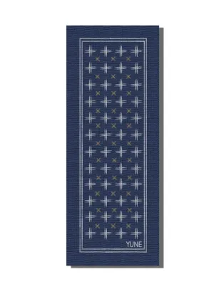 Yoga Mat | 6mm Thick | Blue | Non-Slip | Eco Friendly | Yune Yoga | Sakura